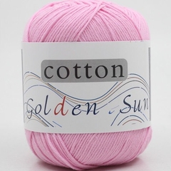 Cuộn len cotton milk Sun Golden 50gr 32 màu sợi nhỏ 1mm len móc cho người mới bắt đầu