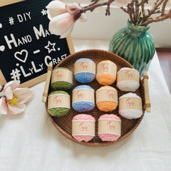 Cuộn Len Cloud Yarn 25gr Sợi 2mm - Lylycraft
