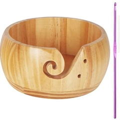 Bát Gỗ Đựng Len, Dụng Cụ Đan Móc