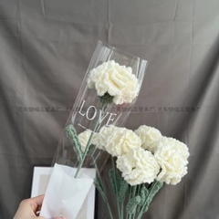 Cành hoa Cẩm Chướng - Thành phẩm cành hoa Cẩm Chướng handmade