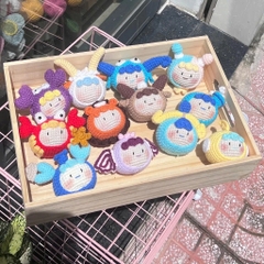 Thành Phẩm Móc Khoá 12 Cung Hoàng Đạo