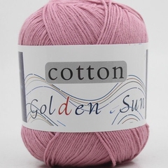 Cuộn len cotton milk Sun Golden 50gr 32 màu sợi nhỏ 1mm len móc cho người mới bắt đầu