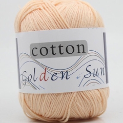 Cuộn len cotton milk Sun Golden 50gr 32 màu sợi nhỏ 1mm len móc cho người mới bắt đầu