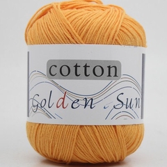 Cuộn len cotton milk Sun Golden 50gr 32 màu sợi nhỏ 1mm len móc cho người mới bắt đầu