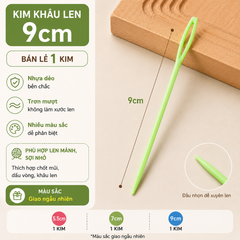 Kim khâu len bằng nhựa