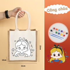 Set Túi Vải Tự Vẽ Cho Bé