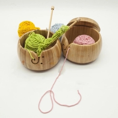 Bát Gỗ Đựng Len, Dụng Cụ Đan Móc