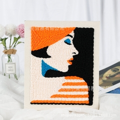 SET LEN LÀM TRANH THÊU - KHUNG VUÔNG