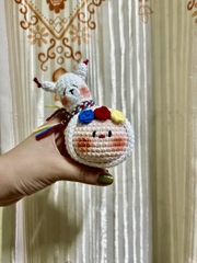 Thành phẩm móc khóa đầu tròn nón