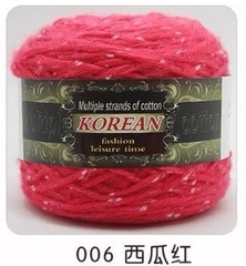 Len milk cotton pha mohair dạng bánh 200gr , len chuyên đan khăn mũ không gây dặm ngứa hay xù lông , gồm 23 màu