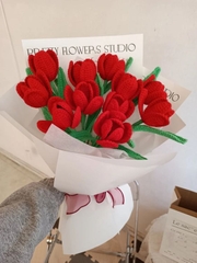 Thành phẩm hoa Tulip Dài handmade