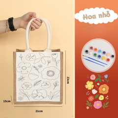 Set Túi Vải Tự Vẽ Cho Bé