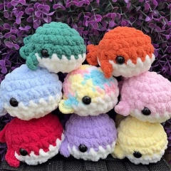 Set Nguyên Vật Liệu LYLYCRAFT Tự Làm Cá Heo Bằng Len Nhung Đũa Có Kèm Hướng Dẫn, Quà Tặng 8/3 Handmade Thủ Công Gấu Bông