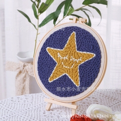 SET LEN LÀM TRANH THÊU - KHUNG TRÒN - NEW