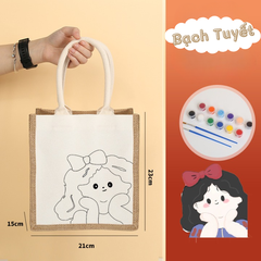 Set Túi Vải Tự Vẽ Cho Bé