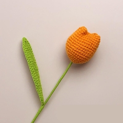 NVL 1 cành hoa Tulip - Cam