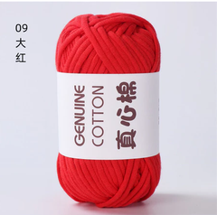 Sợi vải bông móc túi nặng 50g kích thước sợi 4mm