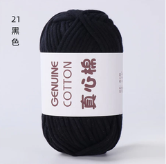 Sợi vải bông móc túi nặng 50g kích thước sợi 4mm