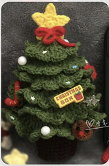 Set Len Làm Móc Khoá Đầu tròn Noel