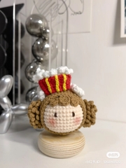 Set Len Làm Móc Khoá Đầu tròn Noel