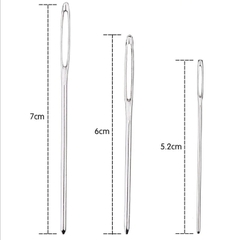 Bộ Kim Khâu Len 3 Kích Thước