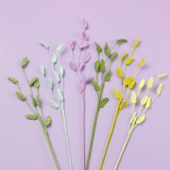 Cành Hoa Cói Bằng Len Thủ Công