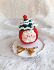 Set Len Làm Móc Khoá Đầu tròn Noel