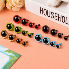 Mắt Thú Xoắn Ốc Viền Màu Nhiều Size