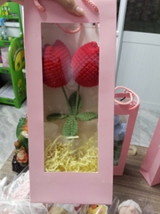 Bó Hoa Len 2026 - Hoa len Túi Giấy Handmade