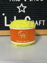 Len Milk Cotton Flex Yarn 25g Sợi 2mm, Cuộn Len LYLYCRAFT Chất Liệu Mềm, Mịn Làm Móc Khoá Handmade, Thú Bông, Nhiều Màu