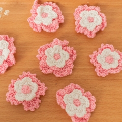 Phụ kiện len handmade Hoa