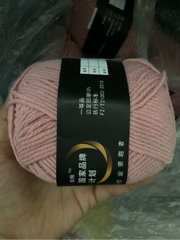 Len Milk Cotton Mác Đen Cuộn 50gr