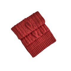 Khăn Len Đan Tay Thủ Công - Không Tua Rua