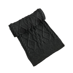 Khăn Len Đan Tay Thủ Công - Không Tua Rua