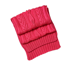 Khăn Len Đan Tay Thủ Công - Không Tua Rua