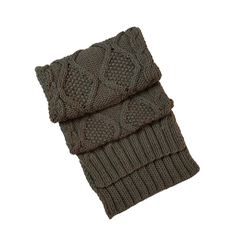 Khăn Len Đan Tay Thủ Công - Không Tua Rua