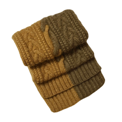 Khăn Len Đan Tay Thủ Công - Không Tua Rua