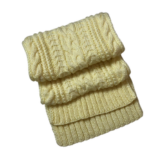 Khăn Len Đan Tay Thủ Công - Không Tua Rua