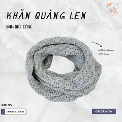 Khăn Len Đan Tay Thủ Công - Khăn Ống