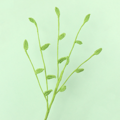 Cành Hoa Cói Bằng Len Thủ Công