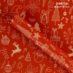 Giấy gói hoa giáng sinh