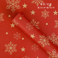 Giấy gói hoa giáng sinh