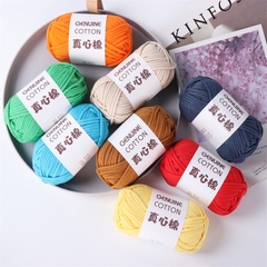 Sợi vải bông móc túi nặng 50g kích thước sợi 4mm