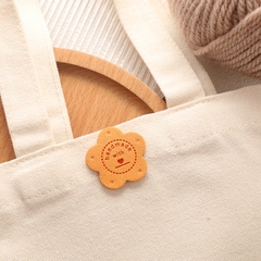 Tag da handmade hình 5 cánh hoa