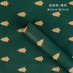 Giấy gói hoa giáng sinh