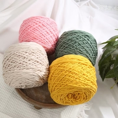 Len milk cotton pha mohair dạng bánh 200gr , len chuyên đan khăn mũ không gây dặm ngứa hay xù lông , gồm 23 màu