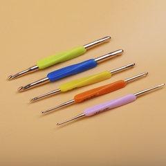 Bộ kim móc 2 đầu cao cấp 5 cây
