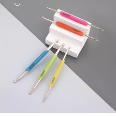 Bộ kim móc 2 đầu cao cấp 5 cây