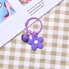 Móc Khóa có chuông có hoa đường kính 3cm