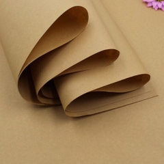 giấy kraft nâu gói hoa